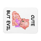 Whimsical Cat マグネット (横)
