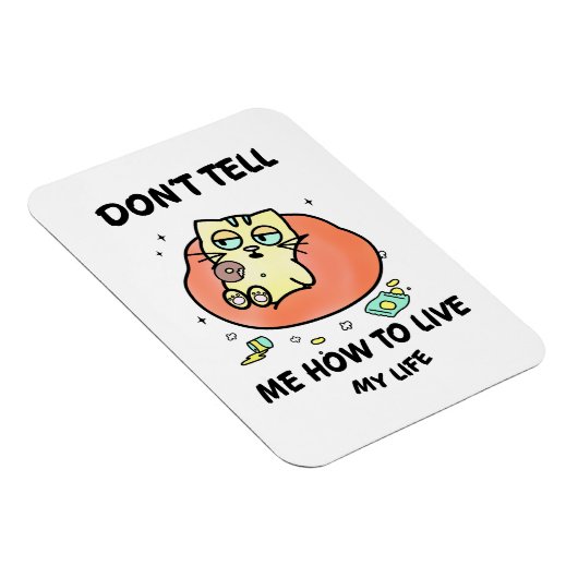 Whimsical Cat マグネット (右側)