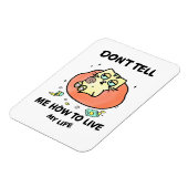 Whimsical Cat マグネット (左側)