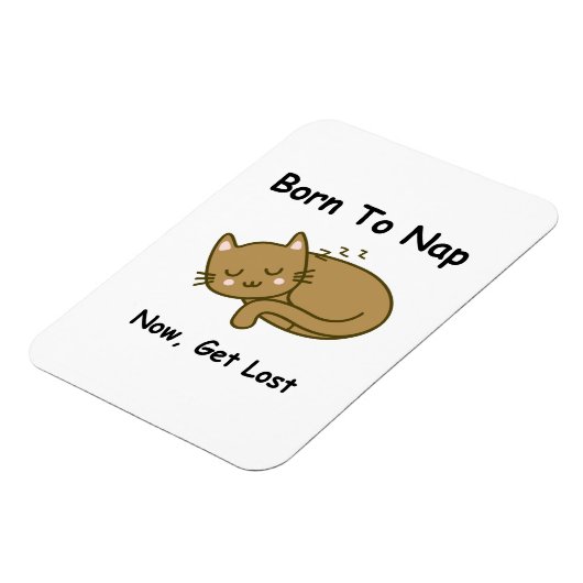 Whimsical Cat マグネット (左側)