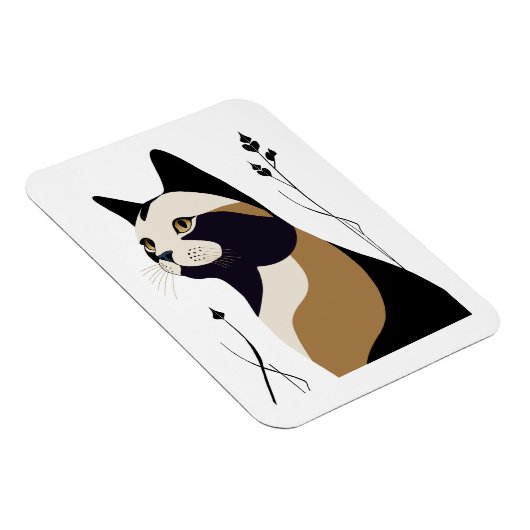 Whimsical Cat マグネット (右側)