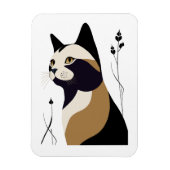 Whimsical Cat マグネット (縦)