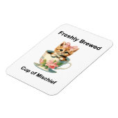 Whimsical Cat マグネット (左側)