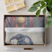 Whimsical Cat Decoupage 薄葉紙 (ギフト)