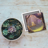 Whimsical Cat on a Swing Magnet マグネット