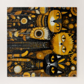 Whimsical Cats ジグソーパズル (横)