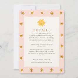  whimsical celestial folk details 招待状