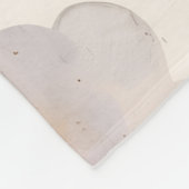 Whimsical Celestial Moon Stars Watercolor Pastels フリースブランケット (角)