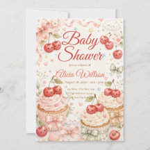 Whimsical Cherry Baby Shower
