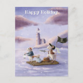 Whimsical Children’s Illustration Greeting Card ポストカード (正面)