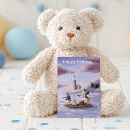 Whimsical Children’s Illustration Greeting Card ポストカード