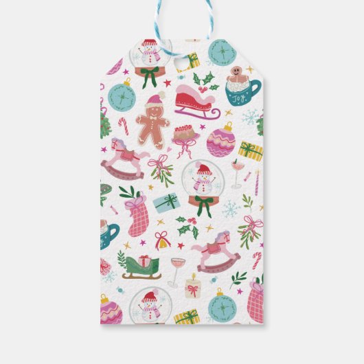 Whimsical Christmas ギフトタグ (裏面)