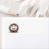 Whimsical Christmas Address Labels ラベル (インサイチュ)