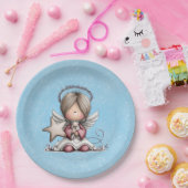 Whimsical Christmas Angel ペーパープレート (パーティー)