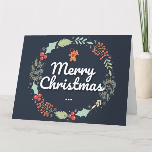 Whimsical Christmas Cards Collection - Spread Joy! カード (裏面)