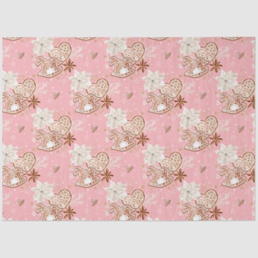 Whimsical Christmas Cookie Design 薄葉紙 (正面)