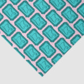 Whimsical Christmas Doves Cute Bright Holiday 薄葉紙 (詳細)