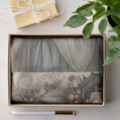 Whimsical Christmas Fairy Holly & Berry Decoupage  薄葉紙 (ギフト)