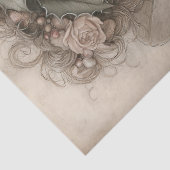 Whimsical Christmas Fairy Holly & Berry Decoupage  薄葉紙 (詳細)