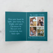 Whimsical Christmas Folded Holiday Card シーズンカード (内部)