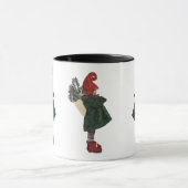 Whimsical Christmas Gnome Mug – Coffee & Tea Cup マグカップ (中央)