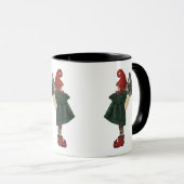 Whimsical Christmas Gnome Mug – Coffee & Tea Cup マグカップ (正面右)