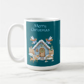 Whimsical Christmas Mug コーヒーマグカップ (左)