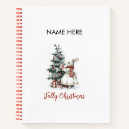 Whimsical Christmas Notebook | Holiday Gifts ノートブック
