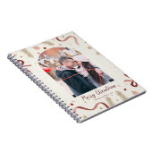 Whimsical Christmas Notebook – Minimal Holiday Des ノートブック (右側)
