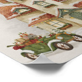 Whimsical Christmas Storybook kids Poster ポスター (角)