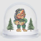 Whimsical Christmas Troll Funny Nordic Scandinavia (正面)