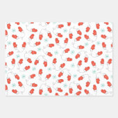 Whimsical Christmas Winter Wonderland Set ラッピングペーパーシート (正面)