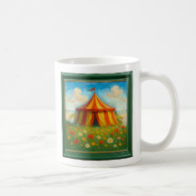 Whimsical Circus Tent Mug