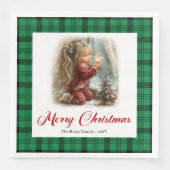 Whimsical Classic Dinner Setting Winter Scene   (正面)