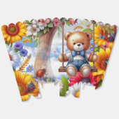 Whimsical Comical Favor Box フェイバーボックス (見開き)