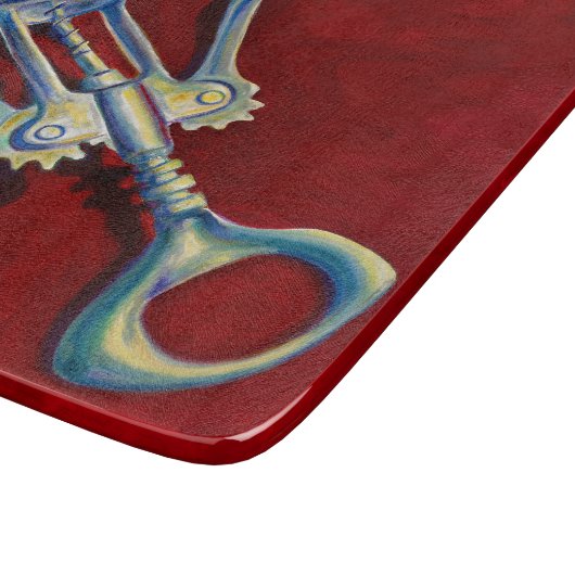Whimsical Corkscrew Cutting Board カッティングボード (角)