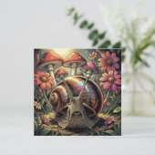 Whimsical Cosmic Snail & Mushroom Garden   (スタンド正面)