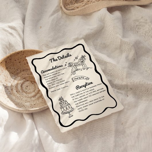 Whimsical cosmic space The details Enclosure Card サンキューカード