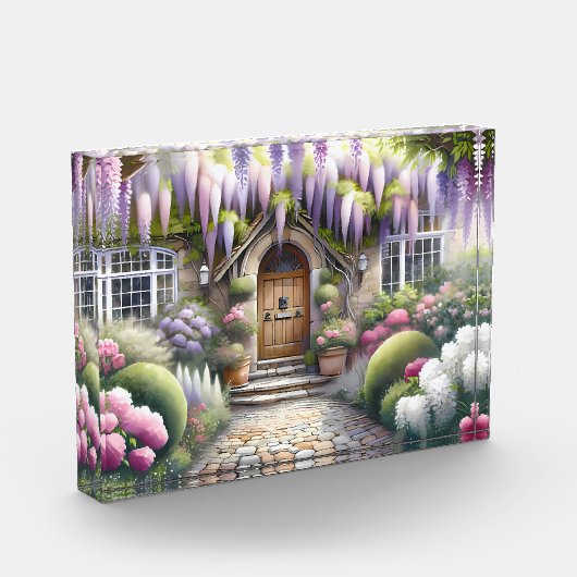 Whimsical Cottage Garden Pathway フォトブロック (左)