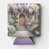 Whimsical Cottage Garden Pathway 缶クーラー (正面)