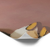 Whimsical Coyote Reading Book Art Print - Literary ポスター (角)