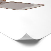 Whimsical Crow Brain Eye - Surreal Dark Raven ポスター (角)