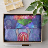 Whimsical Curvy Mermaid Nautical Coastal Decoupage 薄葉紙 (ギフト)