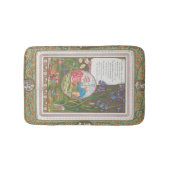 Whimsical Cute Antique Valentine, Kate Greenway バスマット (正面)