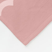 Whimsical Cute Christmas Cookies Custom Winter フリースブランケット (角)