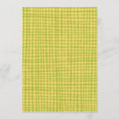 Whimsical Cute Christmas CUSTOM Scalloped シーズンカード (裏面)