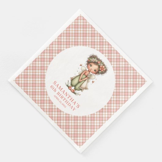 Whimsical Cute Fairy Floral 5th Birthday Party  (コーナー)