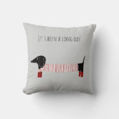 Whimsical Dachshund  クッション (正面)