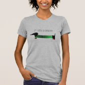 Whimsical Dachshund Long Day Tシャツ (正面)