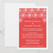  whimsical daisies ウェディング 招待状 (正面/裏面)